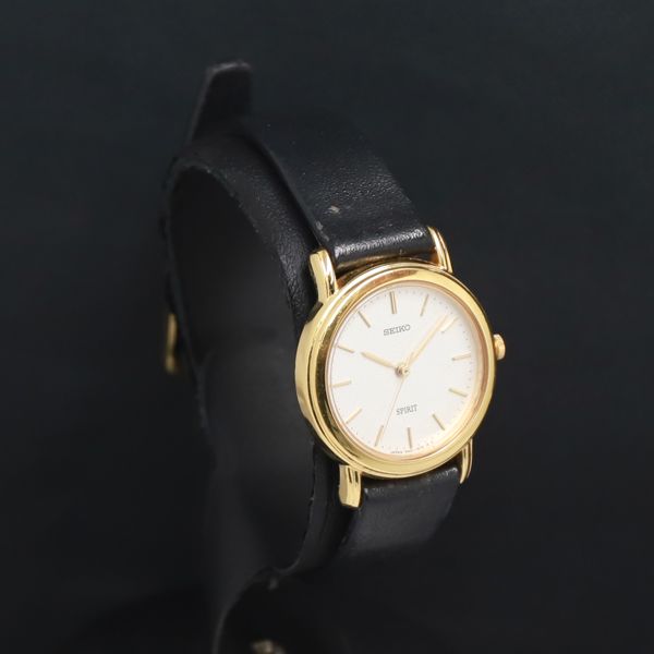 【新品電池タグ付】SEIKO　SPIRIT　4N21-0810　レディース腕時計 QZ セイコー スピリット 4N21-0810 シルバー文字盤 レディース