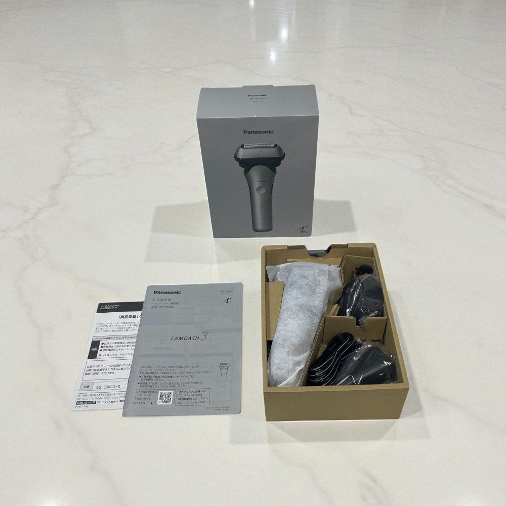 展示品 Panasonic パナソニック シェーバー ES-L360D-S シルバー メンズ電気シェーバー 髭剃り WWW_OLIVIERBERNSTEIN_COM