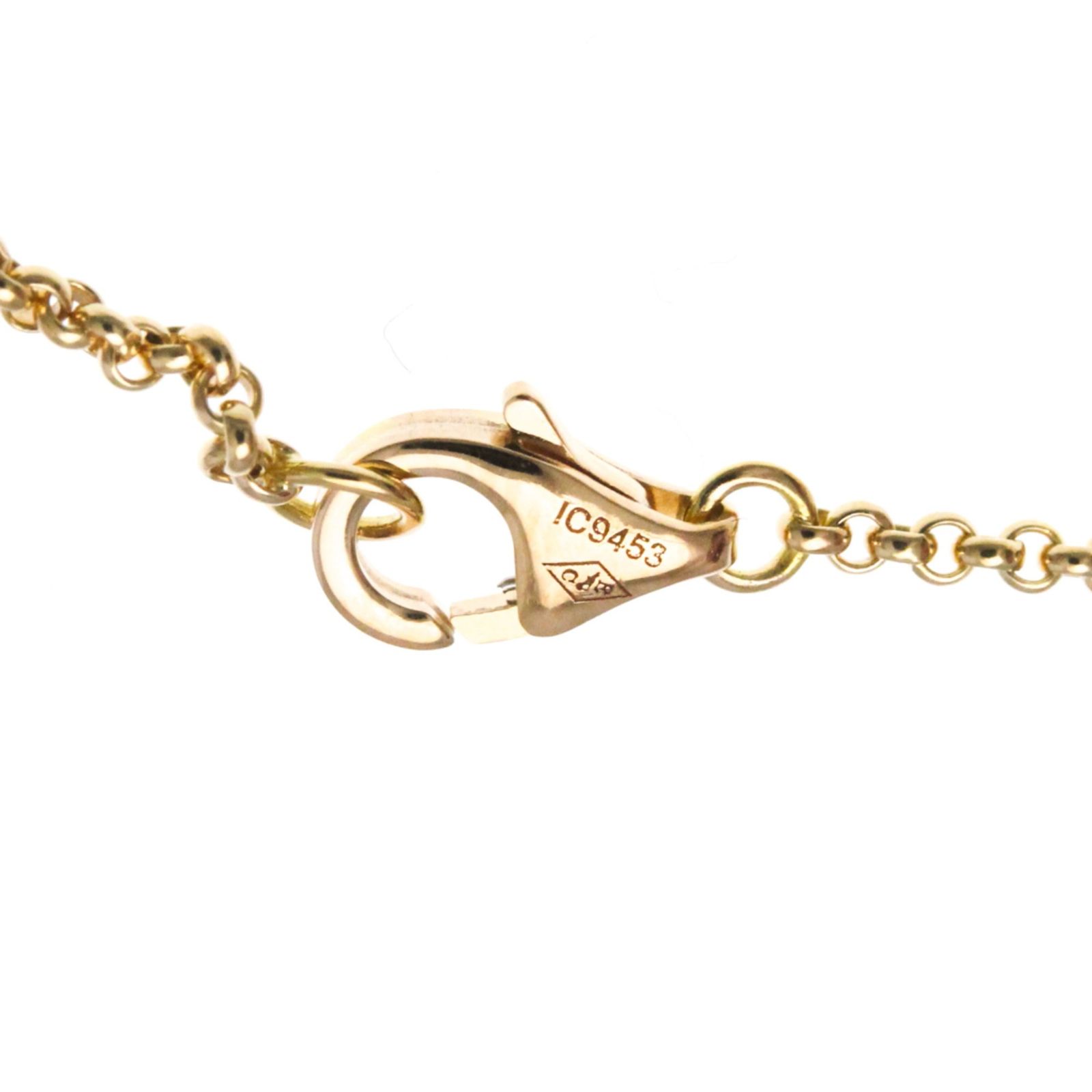 チャームブレスレット ピンクゴールド