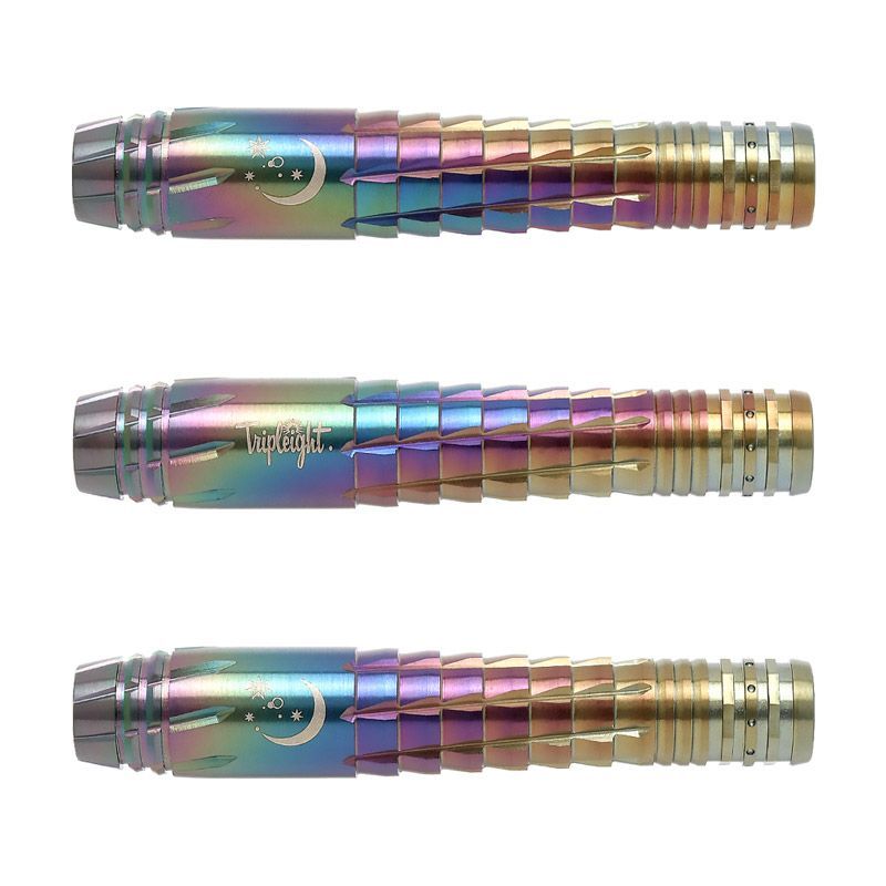 ★DYNASTY 2BA TRIPLEIGHT charm3 THORN Rainbow95 単:21g 武山郁子 (ダイナスティー チャーム3 ソーン ダーツ バレル)