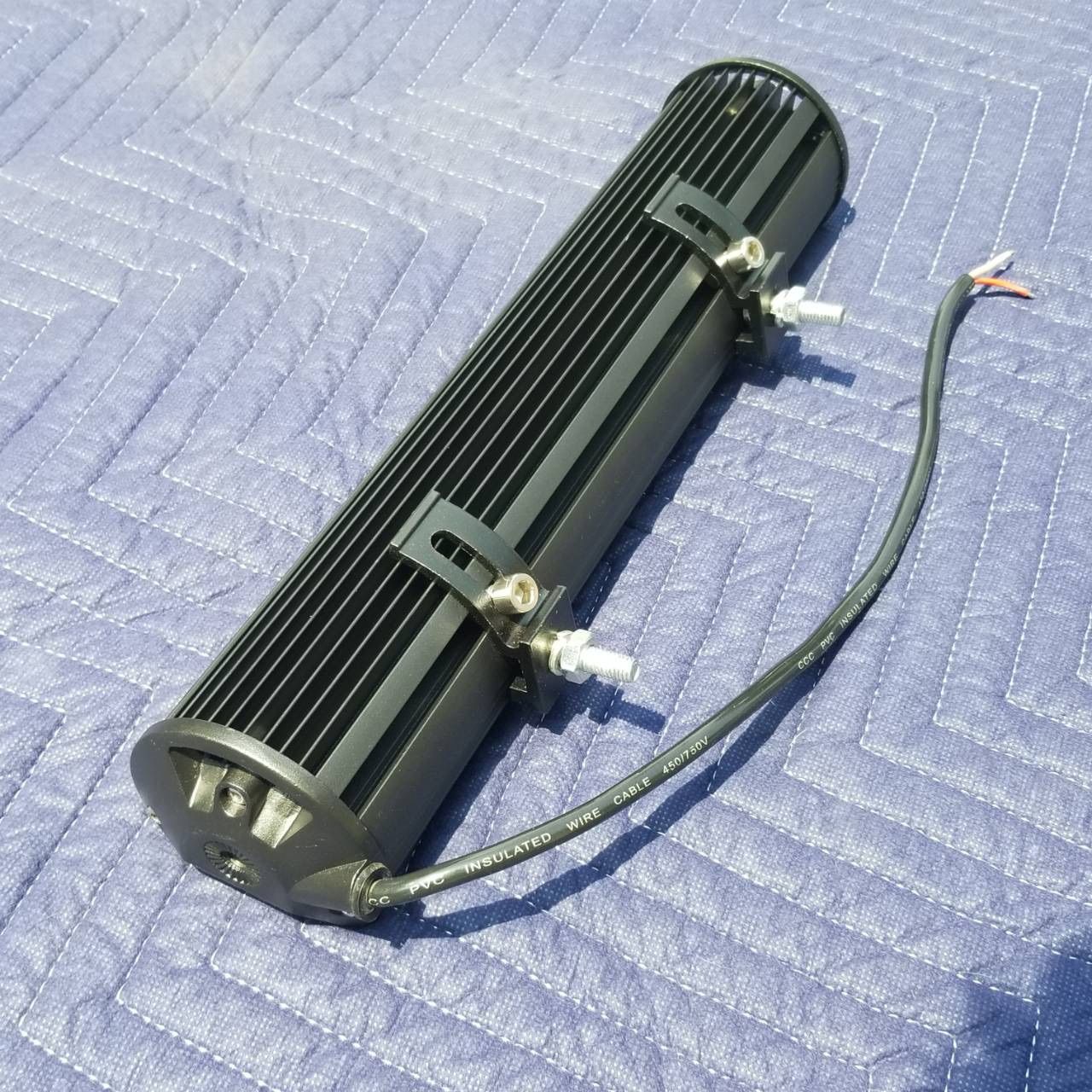 LEDワークライト ホワイト 作業灯 216w 38cm ライトバー 15