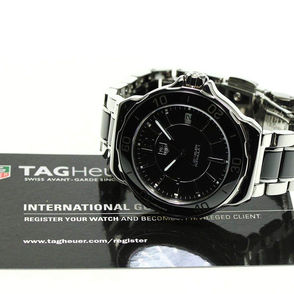 タグホイヤー TAG HEUER WAH1210 フォーミュラー1 デイト クォーツ レディース 良品 保証書付き_764219 レディース腕時計