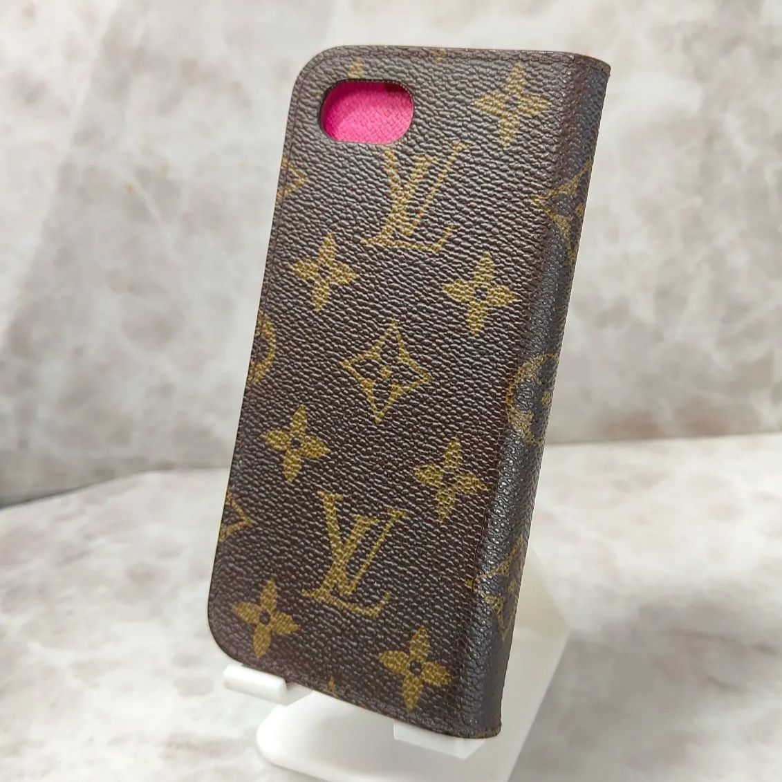 正規品 本物保証】Louis Vuitton ルイヴィトン モノグラム フォリオ アイフォン7.8用 スマホケース  箱付き（SNA）224102701001MB - メルカリ