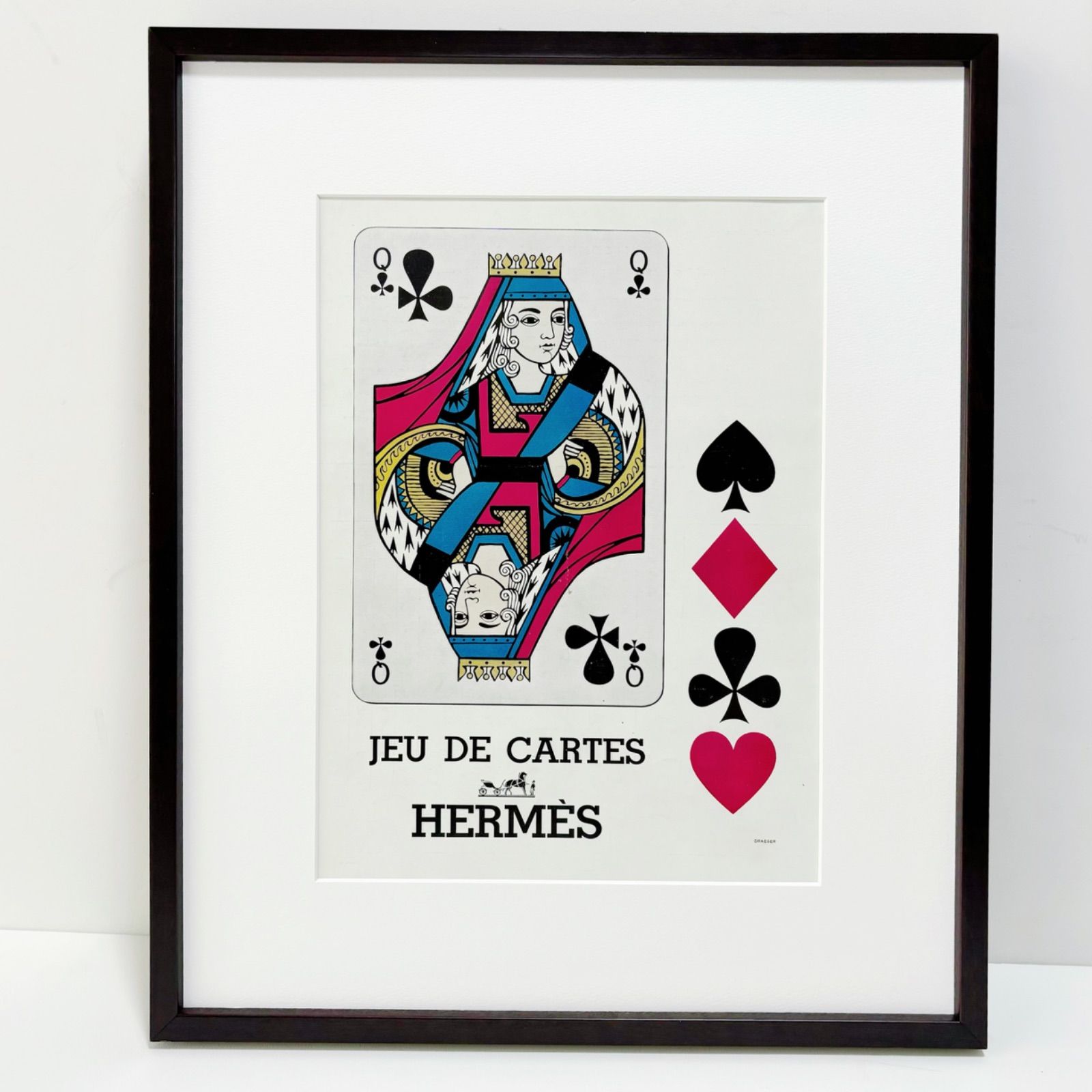1962 広告＞HERMES エルメス ポスター ヴィンテージ アート