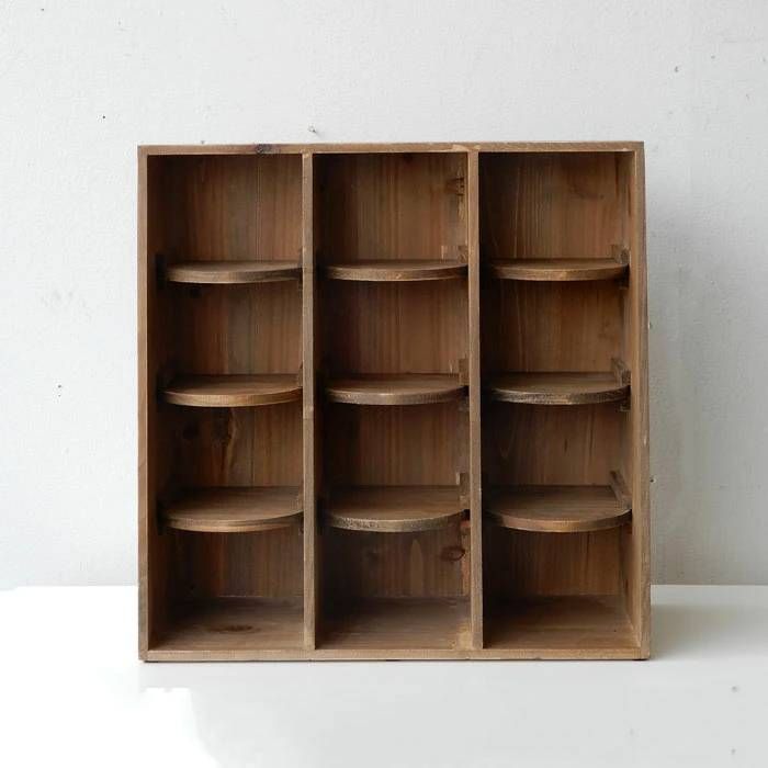 ヴィンテージ　大型　オープン　シェルフ　ディスプレイ　ウッド　ラック　飾り棚 楽天市場】10%offクーポン配布中 シェルフ オープンシェルフ