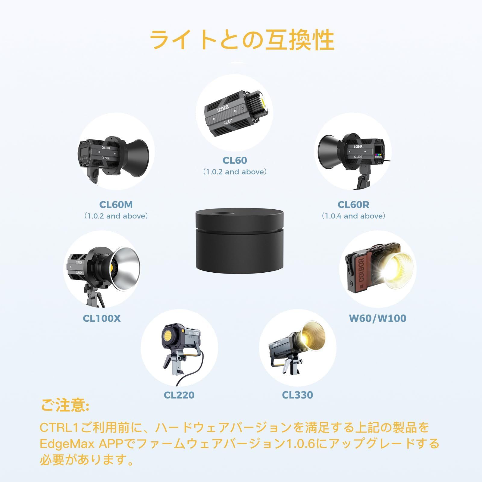 新品未使用 COLBOR CL60M 撮影ライト 繰り返さ