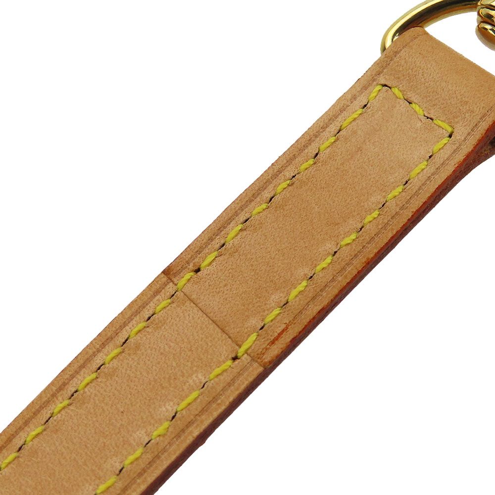 中古】 ルイ・ヴィトン ショルダーストラップ ヌメ革 ベージュ