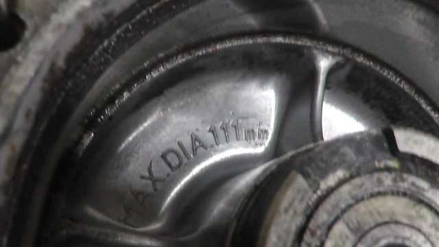 の フロントホイール