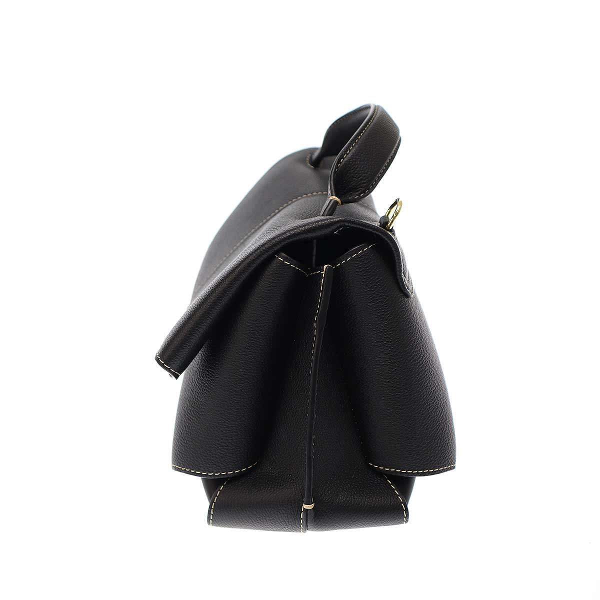 POLENE ポレーヌ Mokki 2WAYレザーショルダーバッグ ブラック - メルカリ