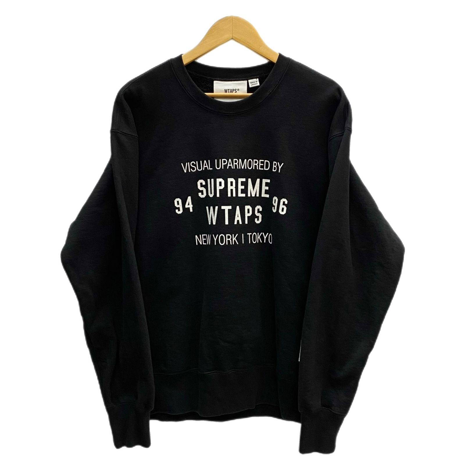 シュプリーム SUPREME ダブルタップス クルーネック WTAPS シュプリーム SUPREME ダブルタップス クルーネック WTAPS
