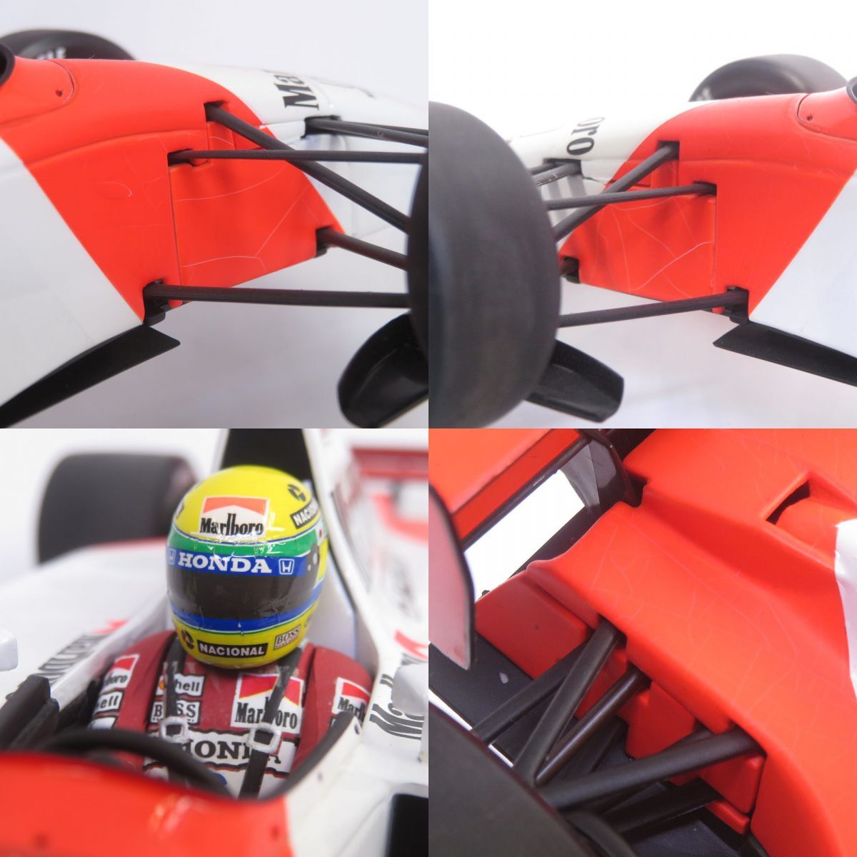ミニチャンプス 1/18 マクラーレンホンダ MP4/7 1992 ミニカー
