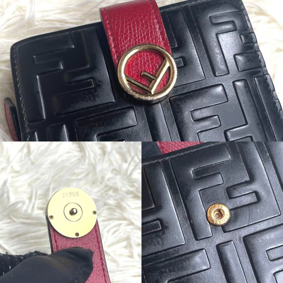 ≫希少品≪ / フェンディ バイカラーエンボスズッカウォレット 8M0386 - メルカリ