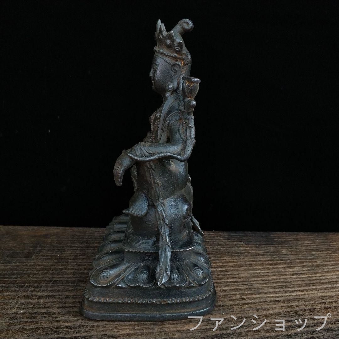 鉄器 鉄仏 仏教美術 菩薩仏像 工芸品 美術品 置物 - メルカリ