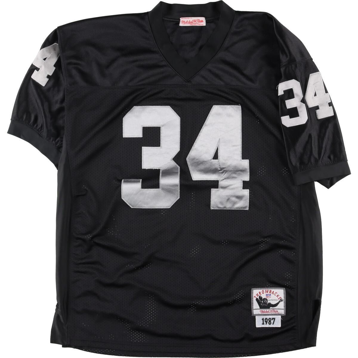 Mitchell&Ness NFL RAIDERS レイダーズ メッシュ ゲームシャツ