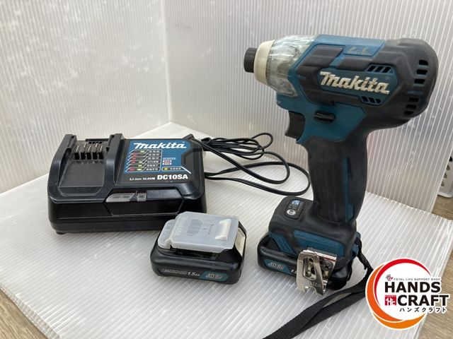 品 マキタ インパクトドライバ バッテリー2個 充電器 ケース付き TD111DSHX makita