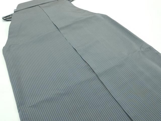 平和屋着物 上 男性 馬乗り袴 鳥居良 茶喜仙台平 茶喜謹製 縞 CZAA3802s5