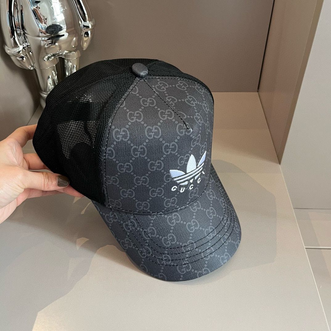 Gucci グッチ メッシュ ベースボールキャップ 男女兼用 外注大量生産モデル