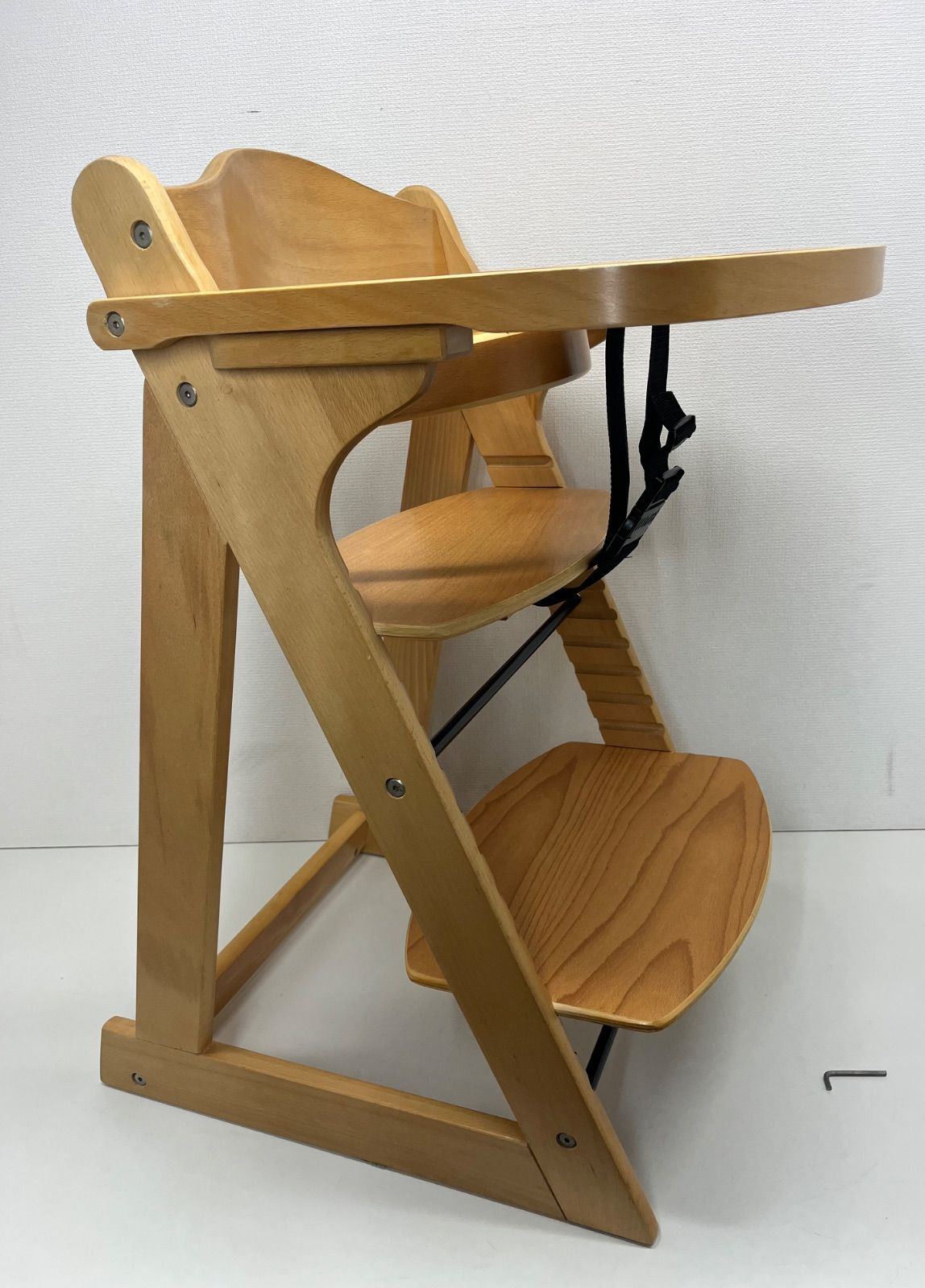 ファミリーコン… ベビー家具・寝具 KATOJI カトージ ベビーチェア ハイチェア 木製 木製