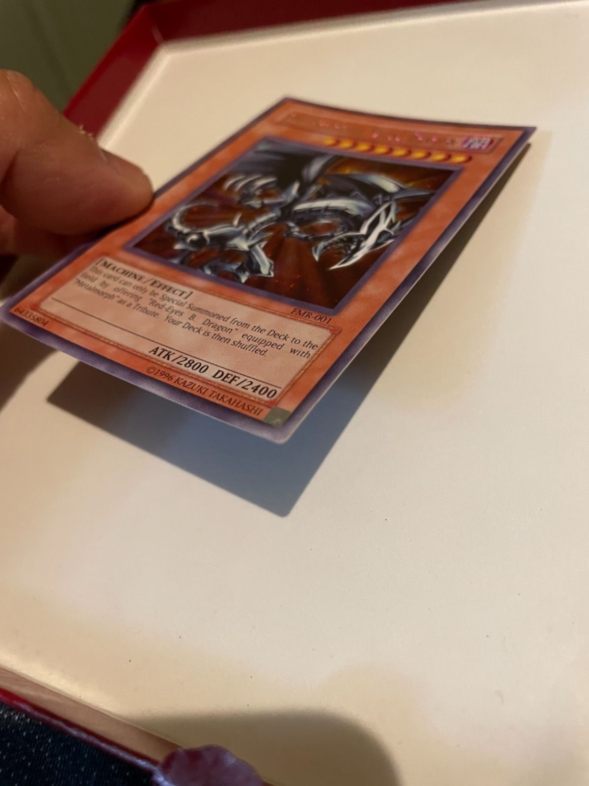 レッドアイズ・ブラックメタルドラゴン 英語 シークレット FMR