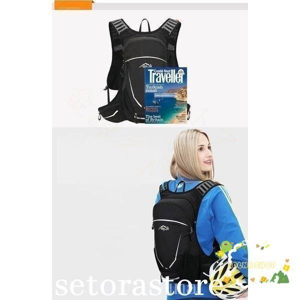 ランニングバッグサイクリングバッグハイドレーションサイクルバッグジョギング軽量ウォーキングバッグリュックアウトドア大容量撥水加工