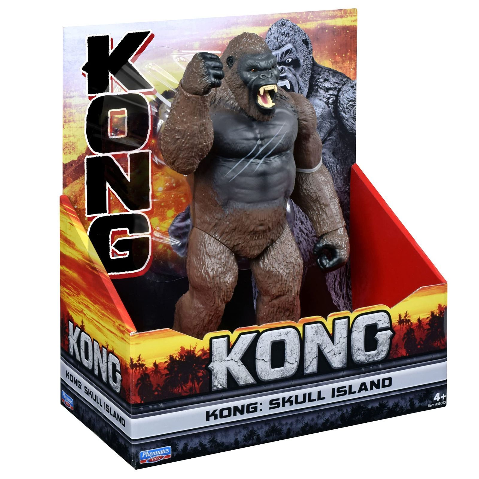 新品 フィギュア コング Playmates 髑髏島の巨神 KONG : キングコング