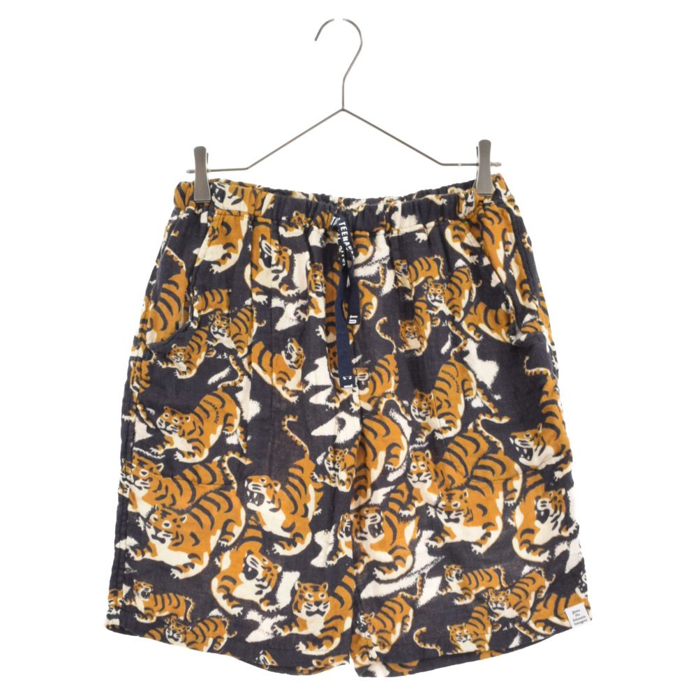 HUMAN MADE ヒューマンメイド 22SS TIGER GAUZE SHORTS タイガー総柄