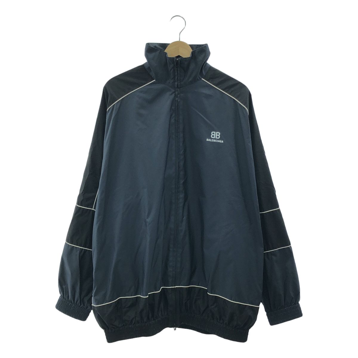 BALENCIAGA バレンシアガ ジャケット ブラック BALENCIAGA / バレンシアガ | 2020 | BB logo color block nylon