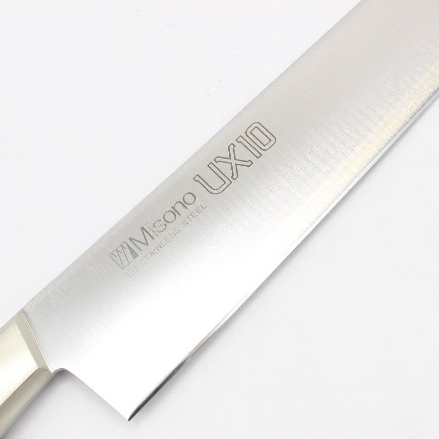 ミソノ UX 10 筋引包丁 No 722 九寸 鍔付柄 刃渡り約270 mm 洋包丁 Misono