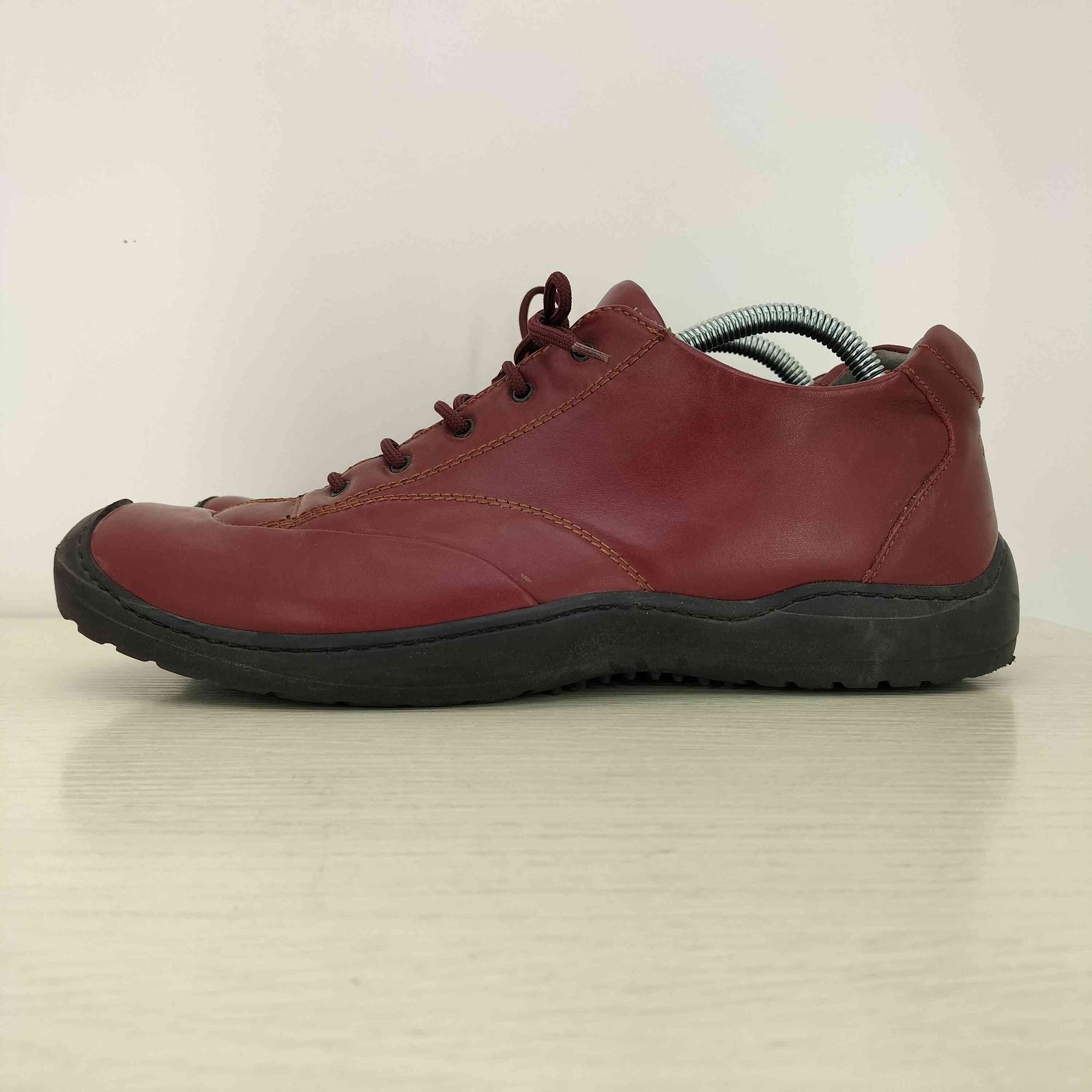 ゼニアスポーツ Zegna sport スクエアトゥ レザースニーカー