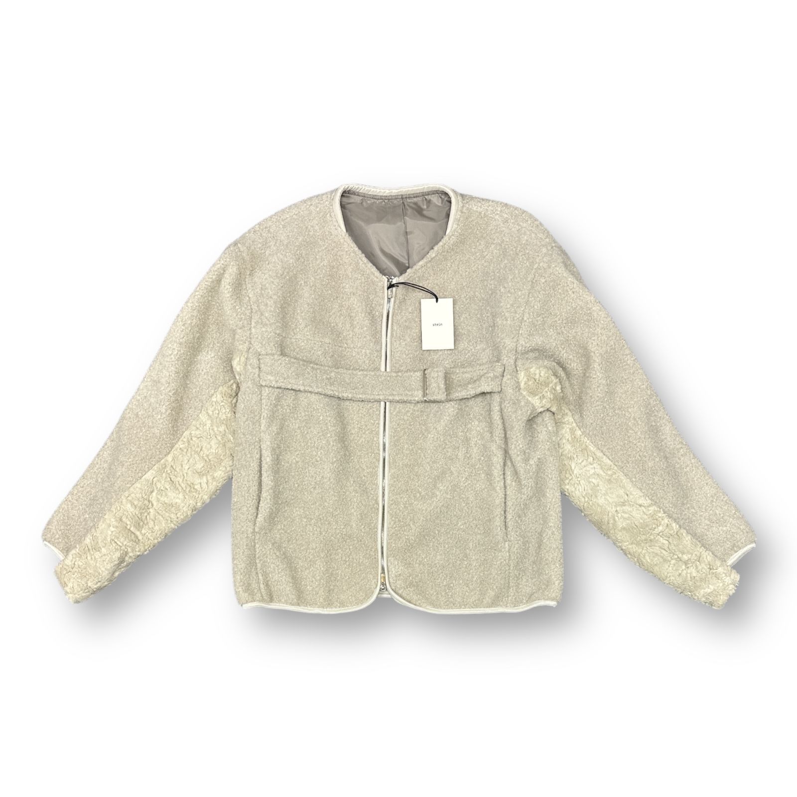 stein 21AW Combined Sleeve Boa Jacket