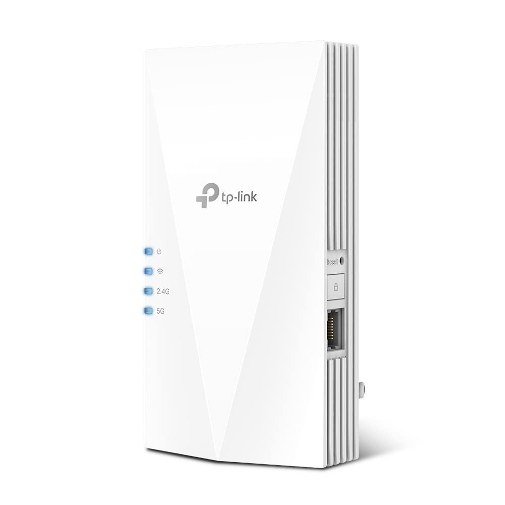 TP-Link Wi-Fi 無線LAN 中継器 Wi-Fi6 対応 2402 574Mbps 11ax|ac APモード HE160 ブリッジモードギガ有線LANポート RE700X|A