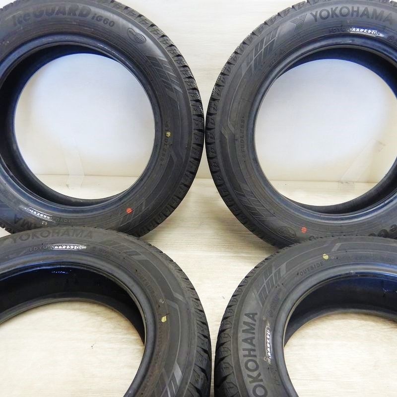 175 65R15 YOKOHAMA iceGUARD 6 IG60 4本 スタッドレスタイヤ ヨコハマ アイスガード６ IG60 アクア ヤリス フィット キューブ ノート イグニス などに タイヤ 15インチ