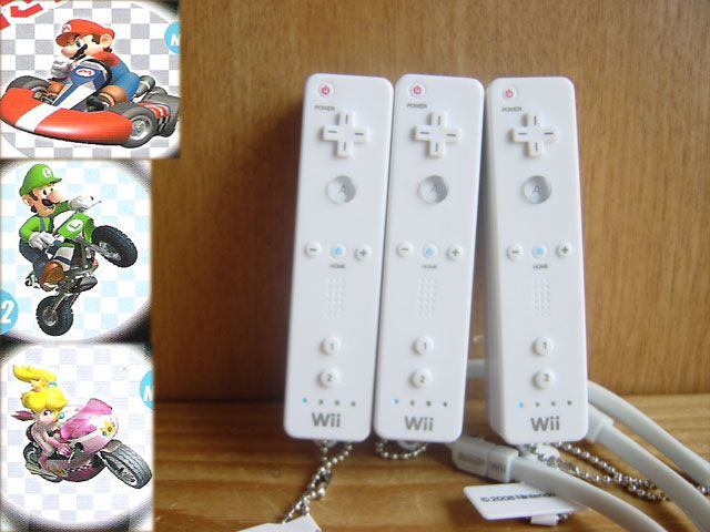 ♯Euv01BbマリオカートWiiリモコンプロジェクターライト全6種