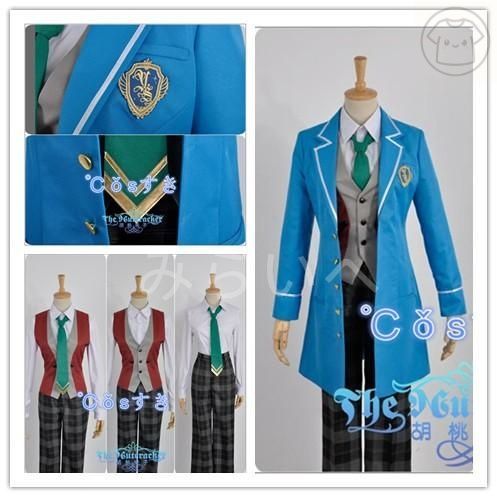 あんさんぶるスターズ! Ensemble Stars! Fine 日日樹渉 夢ノ咲学院 男子制服 風 コスプレ衣装 cosplay
