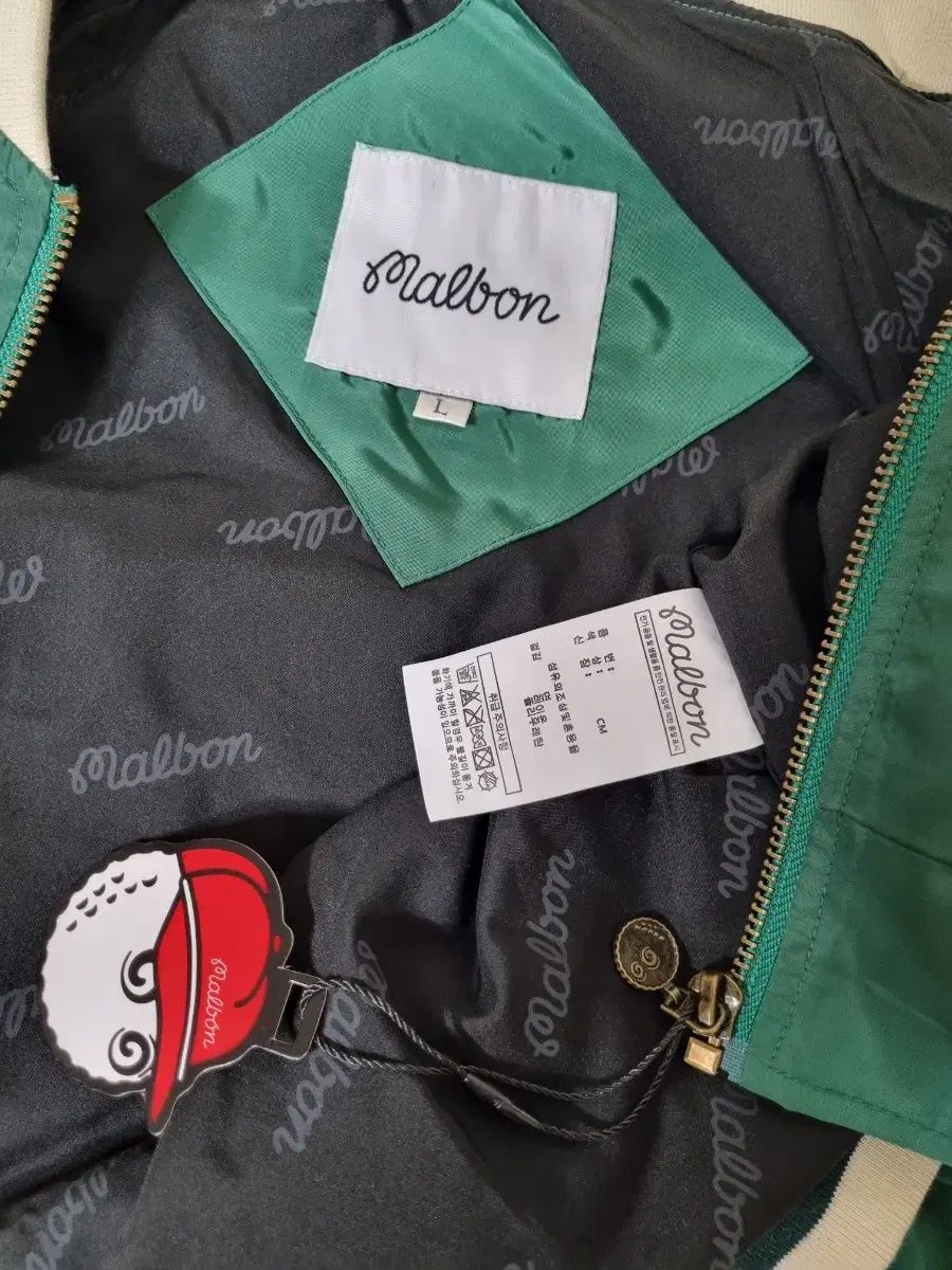 MALBON GOLF マルボンゴルフ ゴルフ グリーン 野球 アウター L サイズ WWW_OLIVIERBERNSTEIN_COM