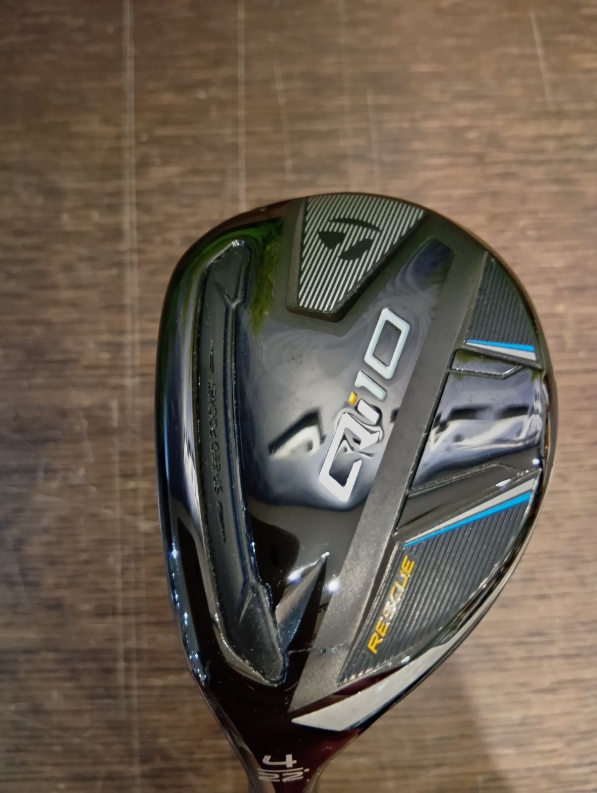 LH Ut 店頭試打済み品 品 現品限り レフティー テーラーメイド Qi10 レスキュー 4 メンズ 左用 Diamana BLUE TM60 S カーボンシャフト 2025年モデル 日本正規品 大崎店