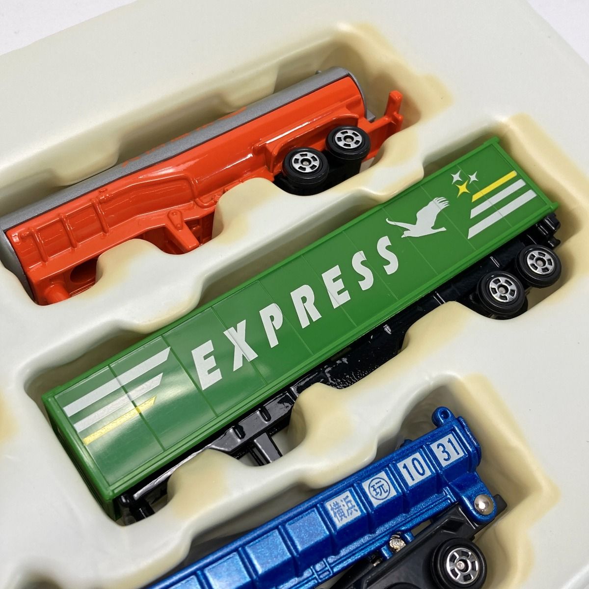 ロングトミカ トレーラー 2台セット TOMY/トミー トミカ つなぎかえて遊べる! ロングトレーラー
