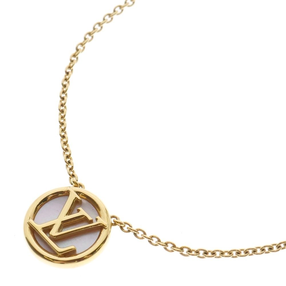 LOUIS VUITTON (ルイヴィトン) コリエ L TO V ネックレス