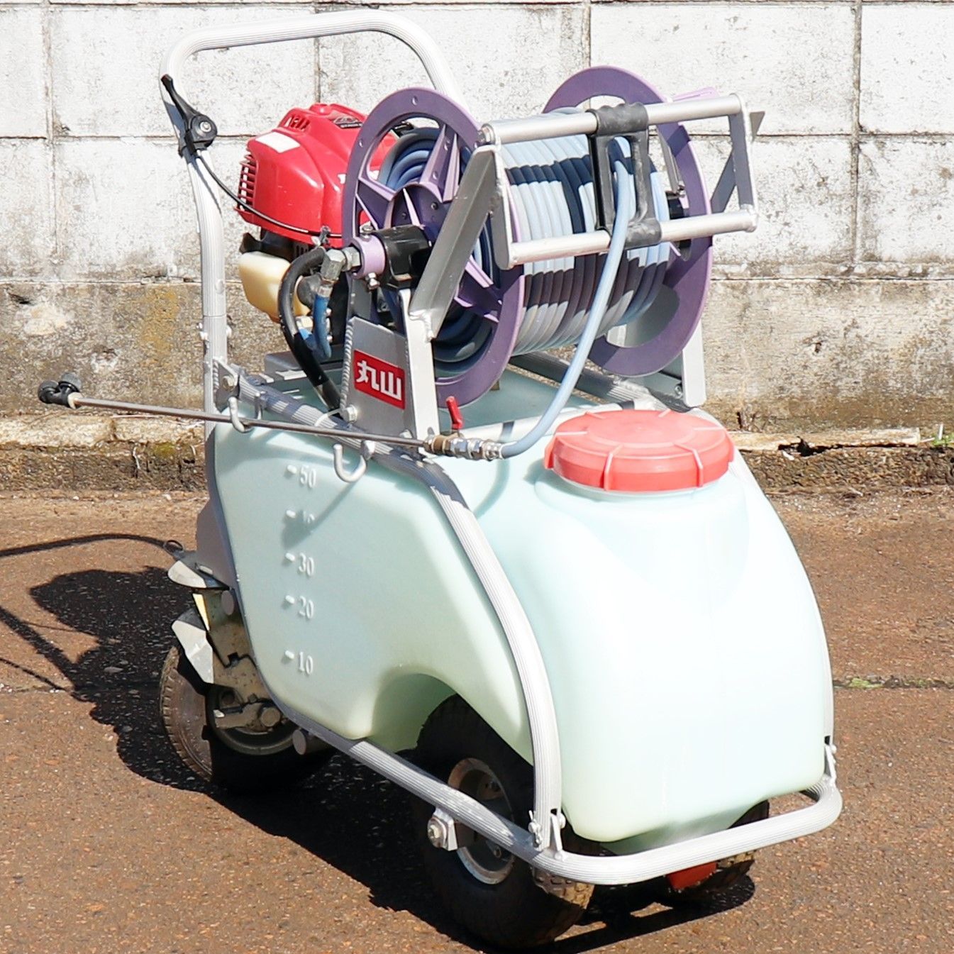 新潟発 引取限定 丸山 コンパクトキャリー動噴 MSE-50H-A 中古