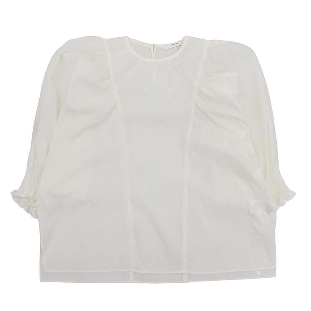 ebure エブール プルオーバー ブラウス トップス レディース ホワイト 38
