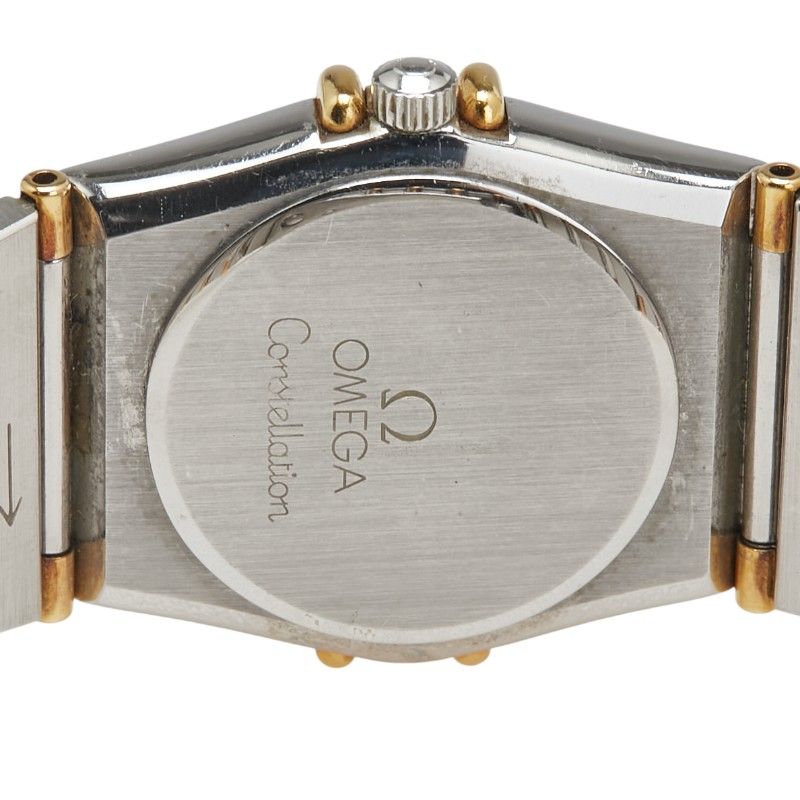 オメガ コンステレーション ゴールド ステンレススチール メッキ  