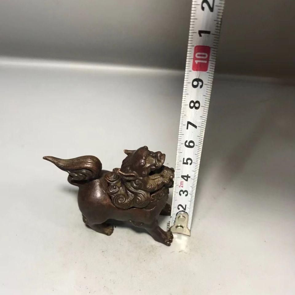 銅 細工 香炉 獅子香炉 香道具 茶道具 装飾品 工芸品 置物