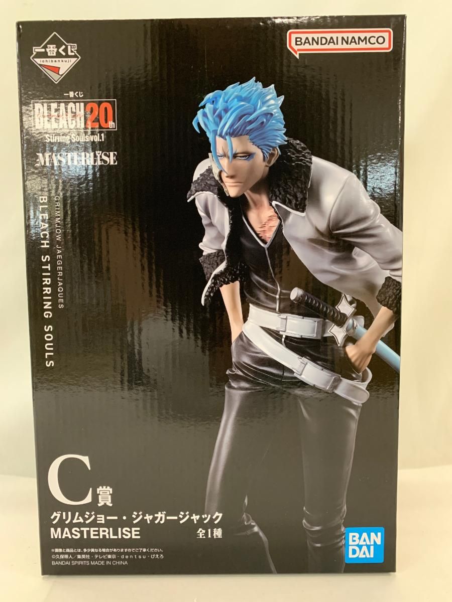 一番くじ グリムジョー C賞 BLEACH フィギュア MASTERLISE C賞 グリムジョー・ジャガージャック MASTERLISE 一番くじ
