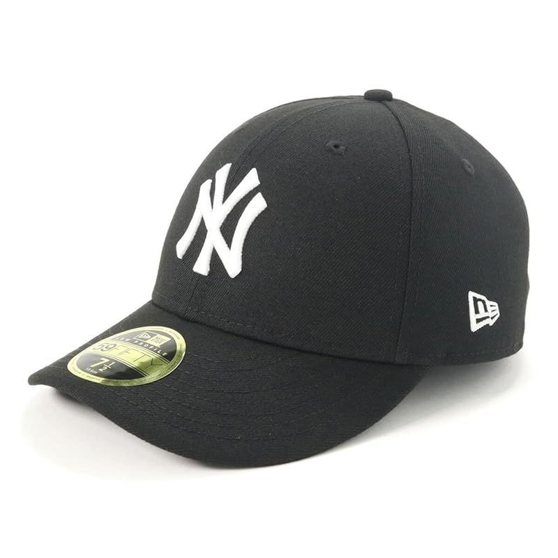 【特価商品】NEW ERA [ニューエラ] キャップ CAP ロープロファイル 帽子 NYブラック/ホワイト 7 1/4 LP5950 NEYYAN BLK SWHI 58.0 cm 1