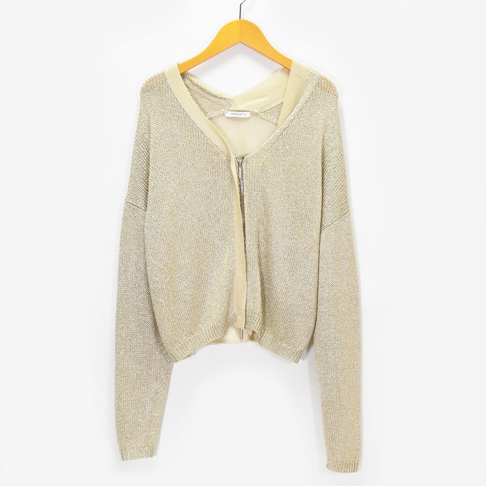 モラビト プルミエ カーディガン モラビトプルミエのピュアカシミヤ