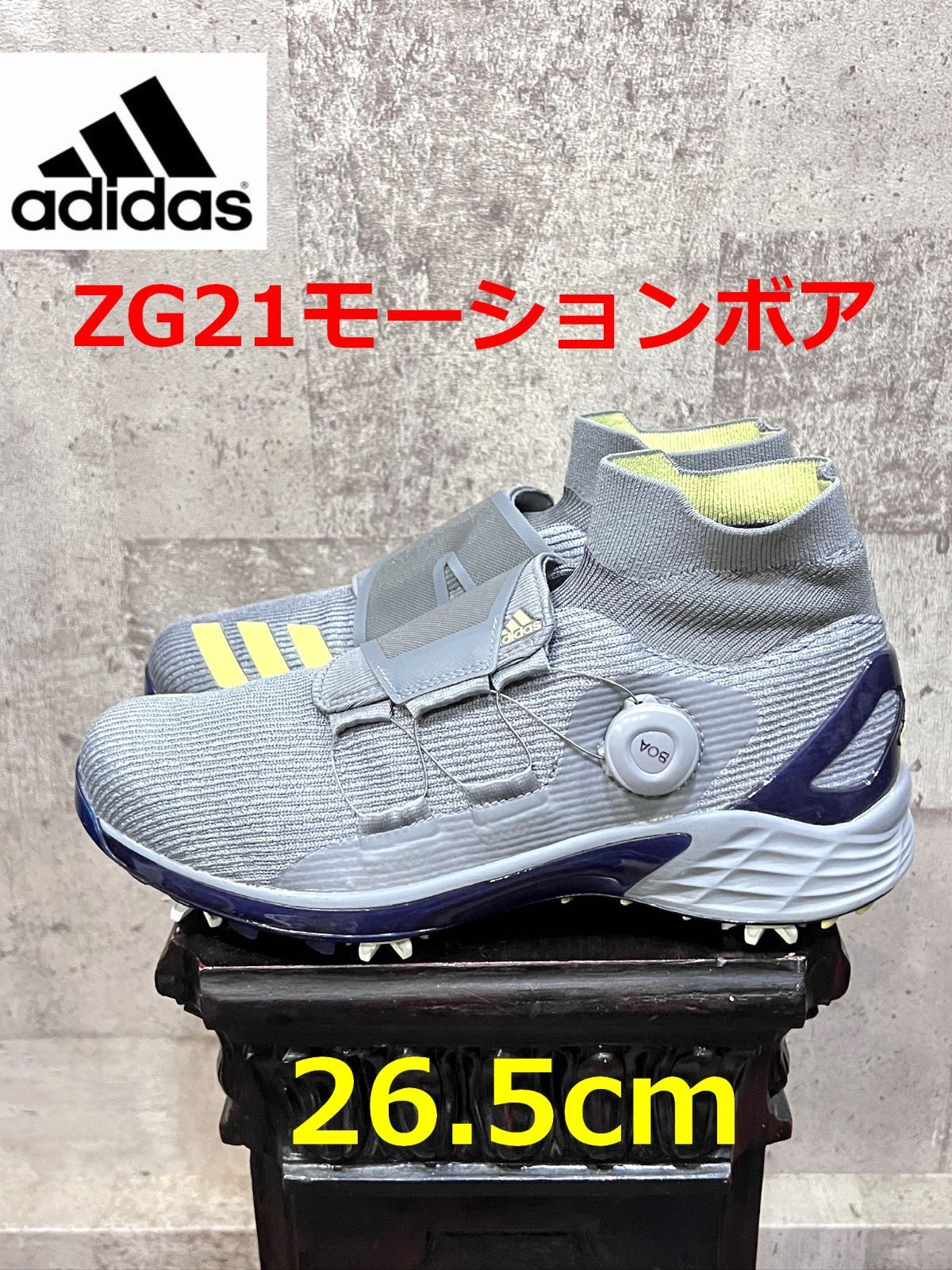 アディダス ZG21モーションボア 26.5cm GZ5277 ゴルフシューズ adidas ZG21MOTION BOA