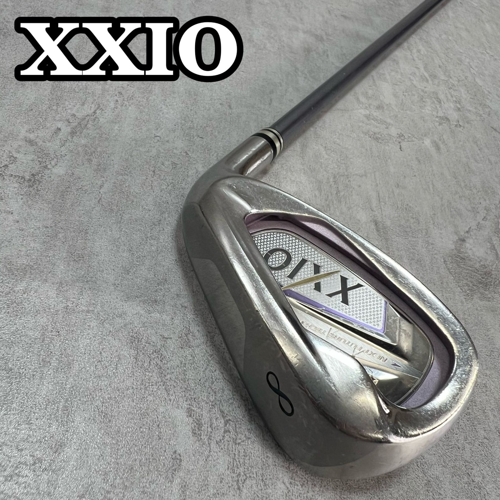 ゼクシオ 7代目 MP700 レディースゴルフ アイアン 8番 L 右利き用 XXIO