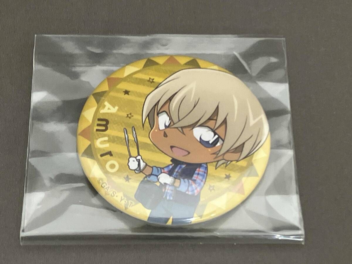 缶ﾊﾞｯｼﾞ】安室透 名探偵ｺﾅﾝ 東急ﾊﾝｽﾞ ｱｳﾄﾄﾞｱ 缶ﾊﾞｯｼﾞ 名探偵コナン
