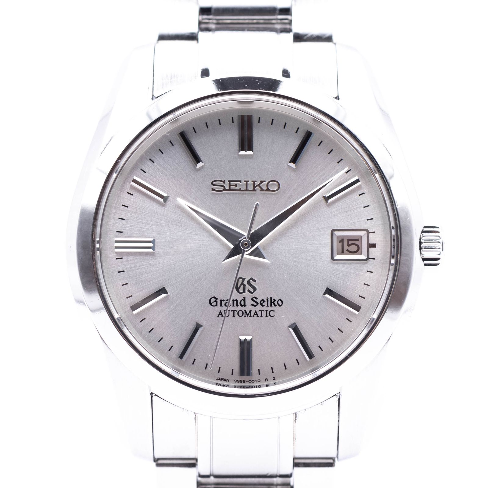 グランドセイコー Grand Seiko 9S55-0010 SBGR001 9S55-0010 自動巻き 腕時計 メンズ シルバー