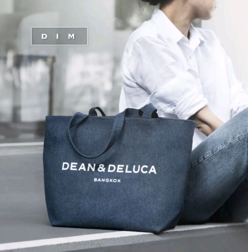 タイ限定　DEAN&DELUCA　L　デニム　ディーン＆デルーカ　CLOUDY